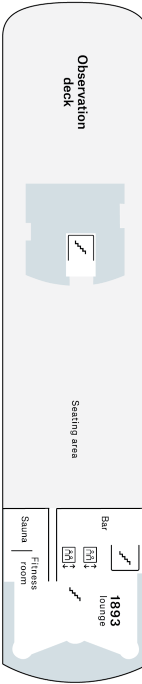 Choose your cabin on Deck 9             