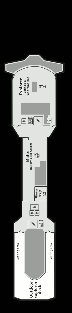 Choose your cabin on Deck 7             