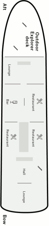 Choose your cabin on Deck D             